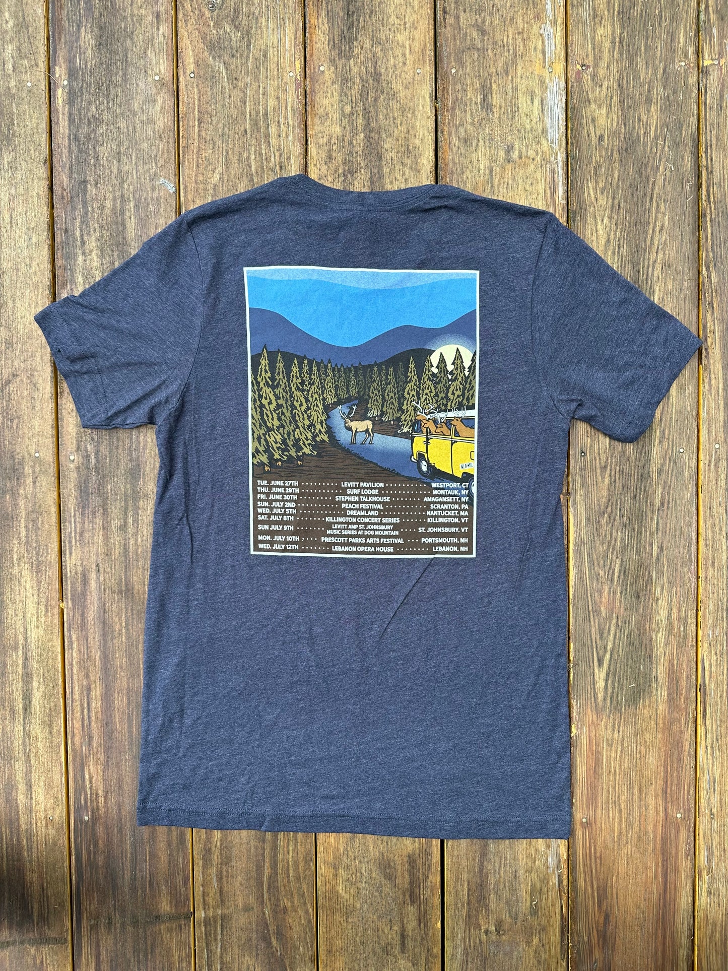"Summer Run" T-Shirt (Navy)