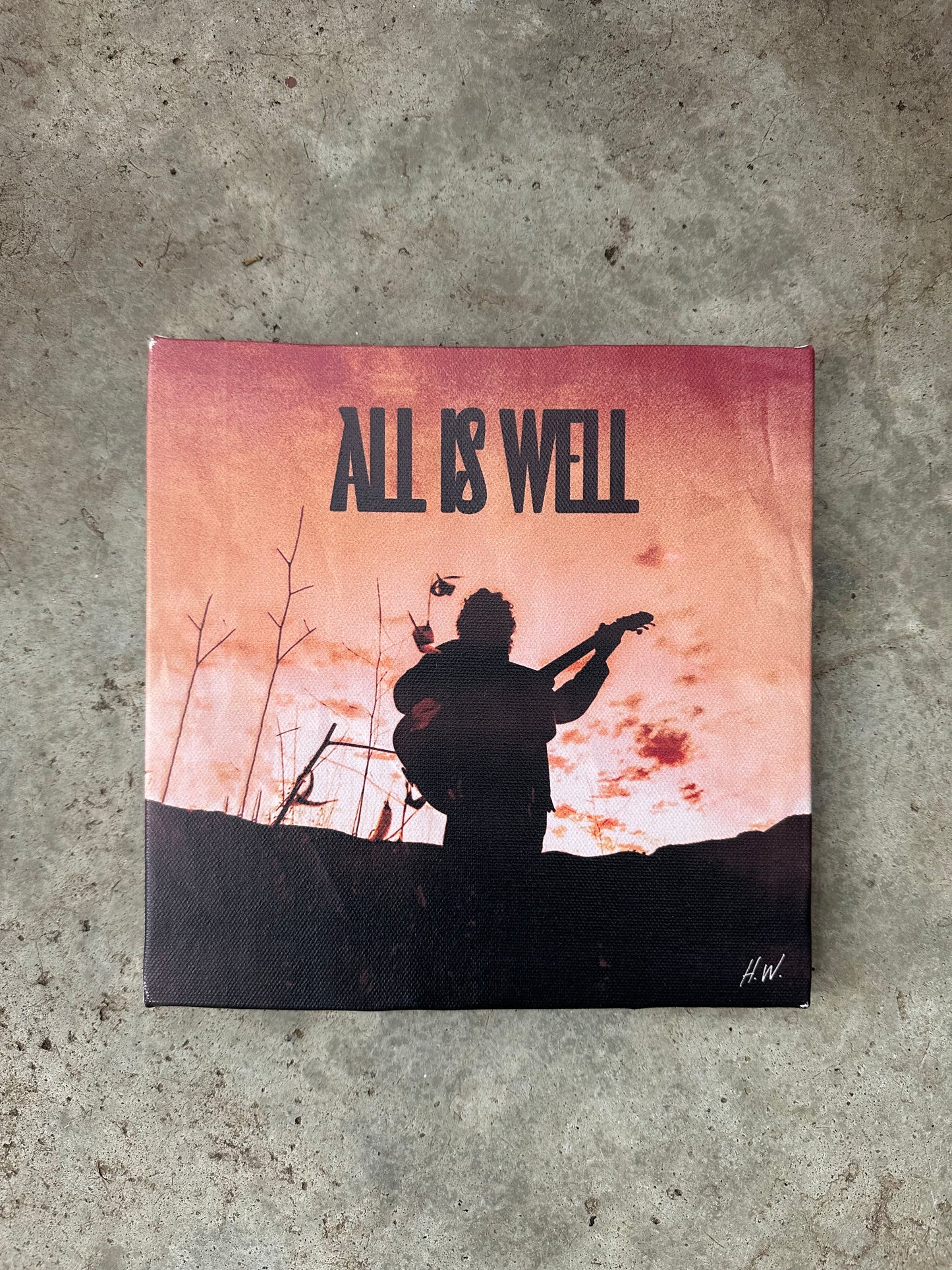 "All Is Well" Canvas